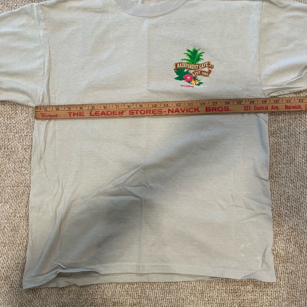 Rainforest Café Disney World Resorts T-Shirt Casual Adult Shirt Vintage 90s - Picture 6 of 9